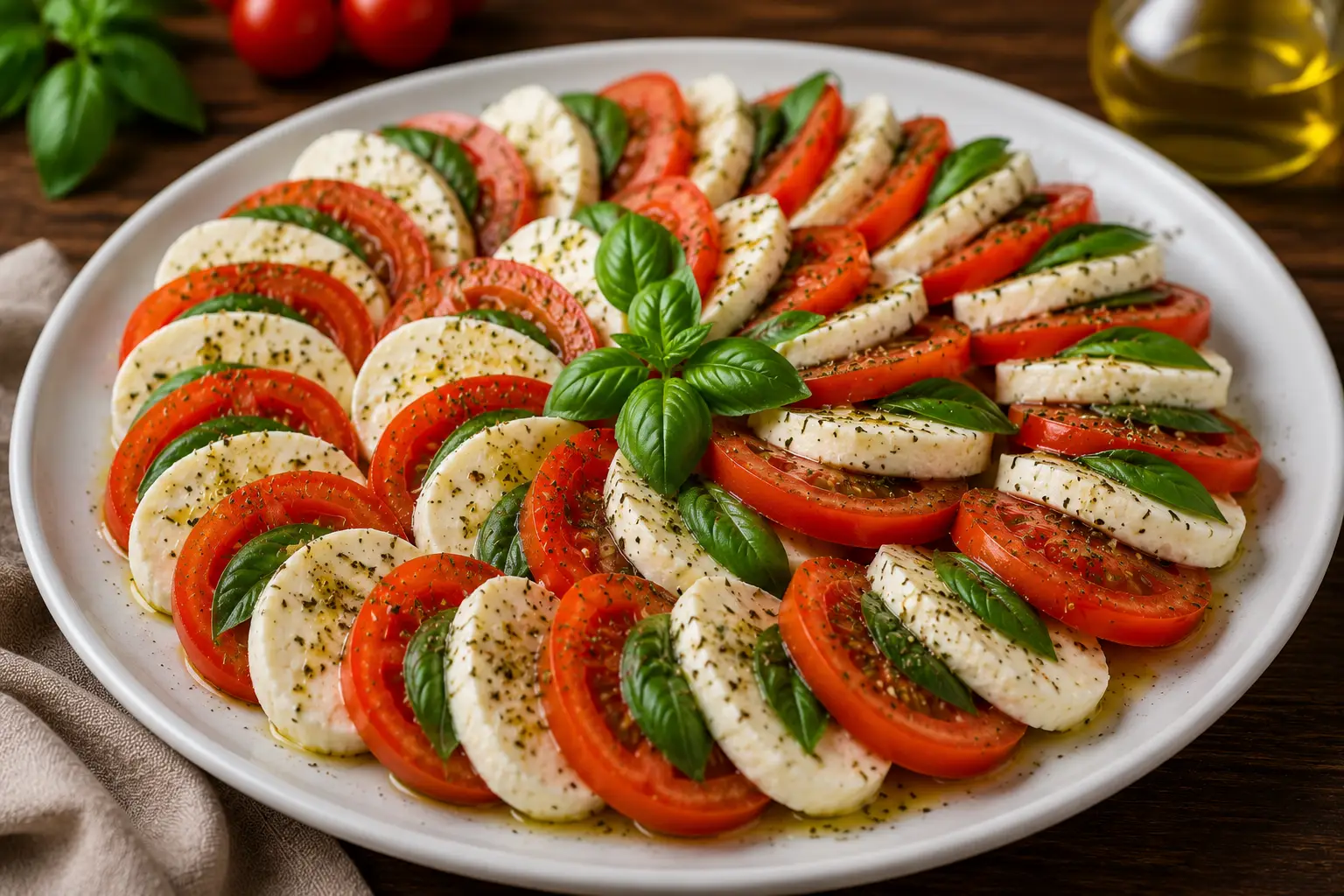 Kapreze salata (Caprese) - Osvežavajuće hladno predjelo spremno za 10 minuta