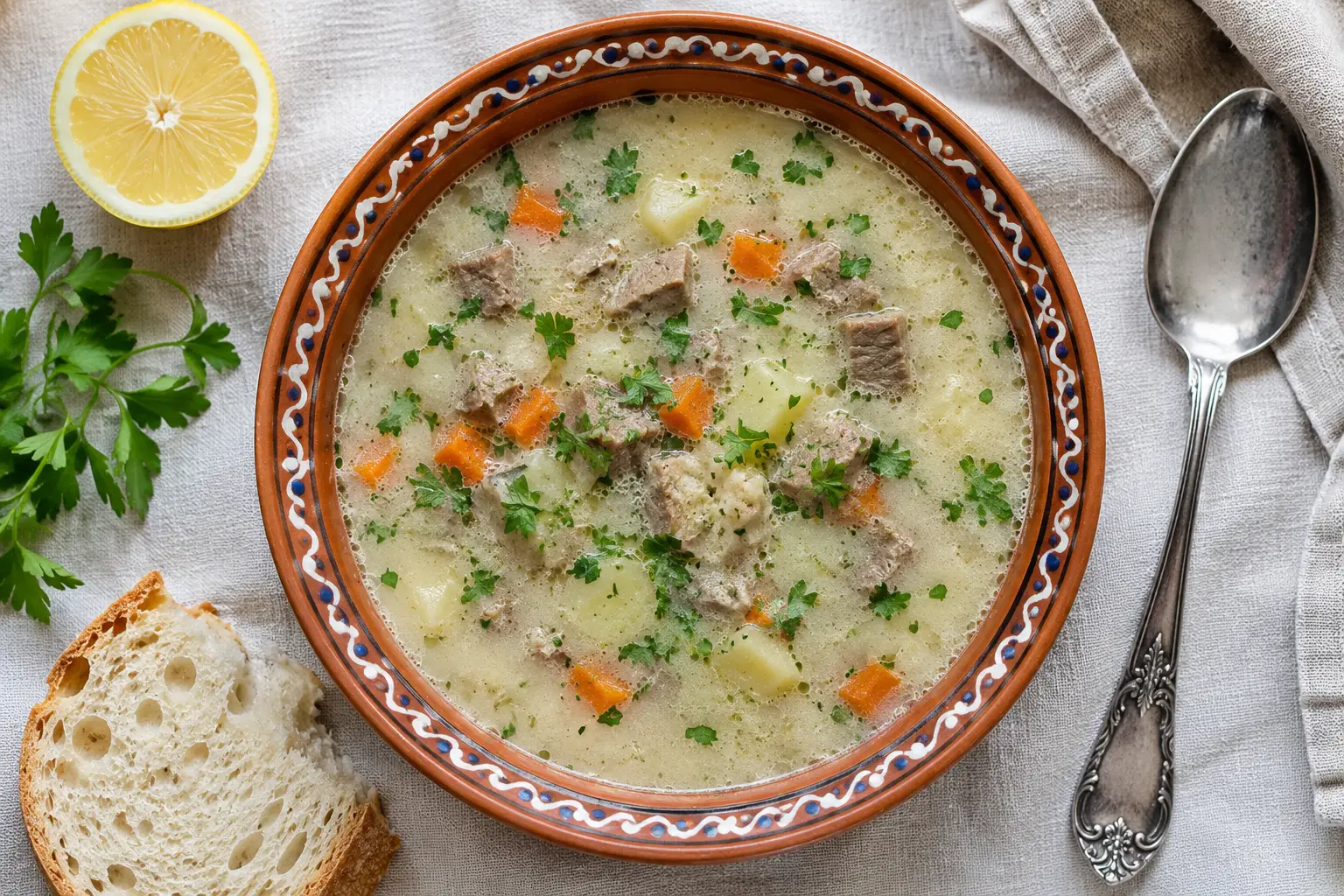 Teleća čorba sa povrćem - Pravi kafanski recept za teletinu