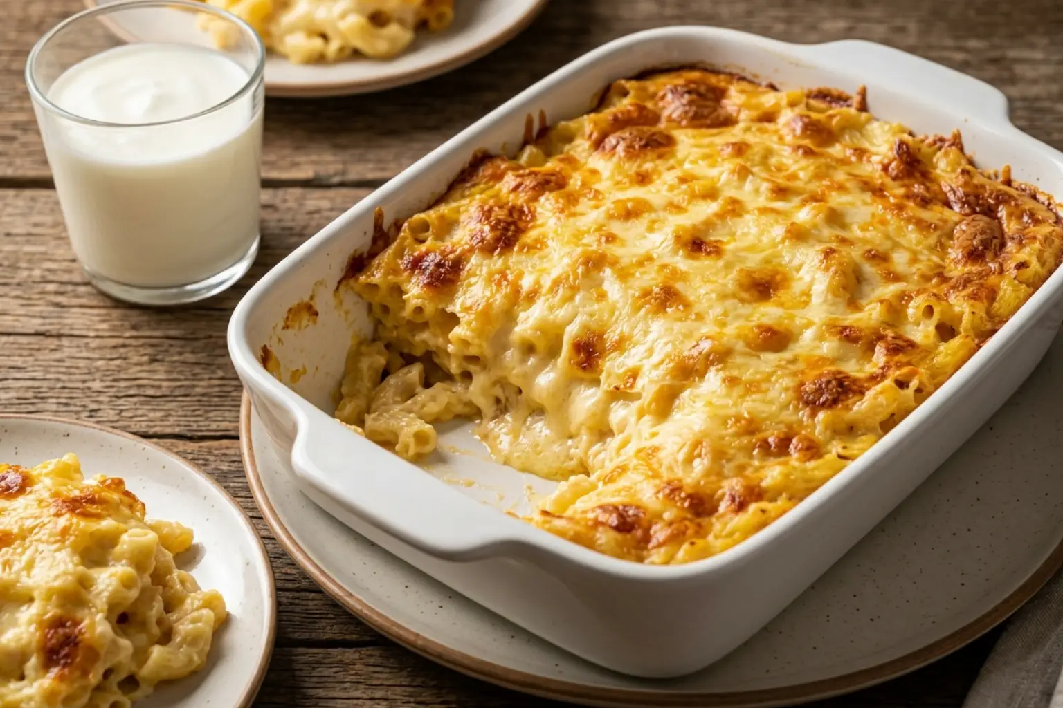 Zapečene makarone sa sirom - Sočan i brz recept iz rerne